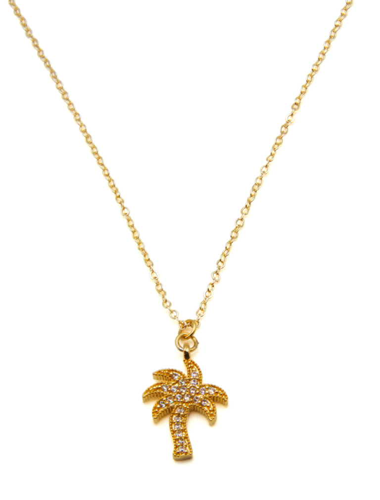 Beach Jewellery - Palm Tree Pendant