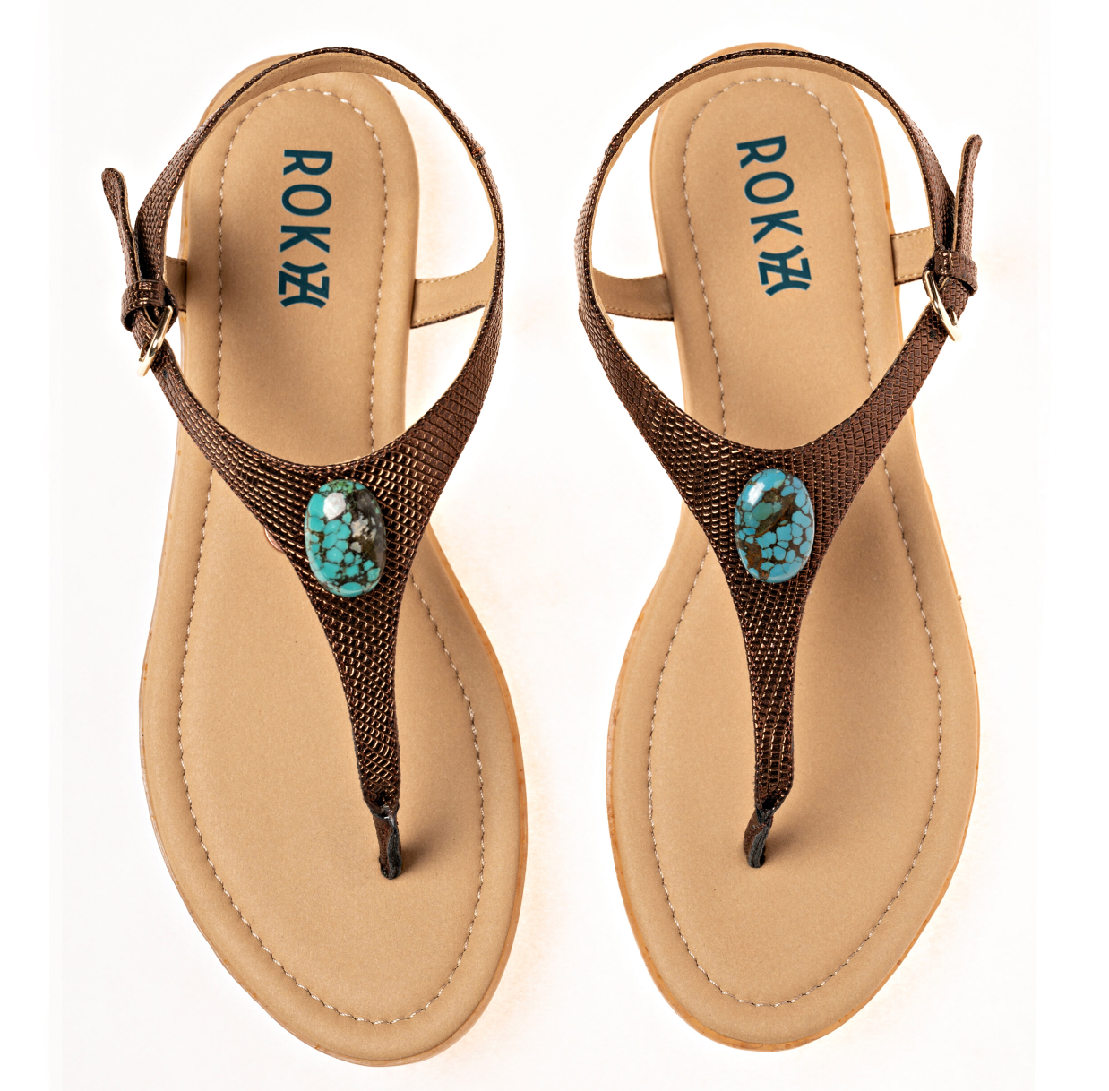 11:11 Chocolate serpentine with Tibetan Turquoise