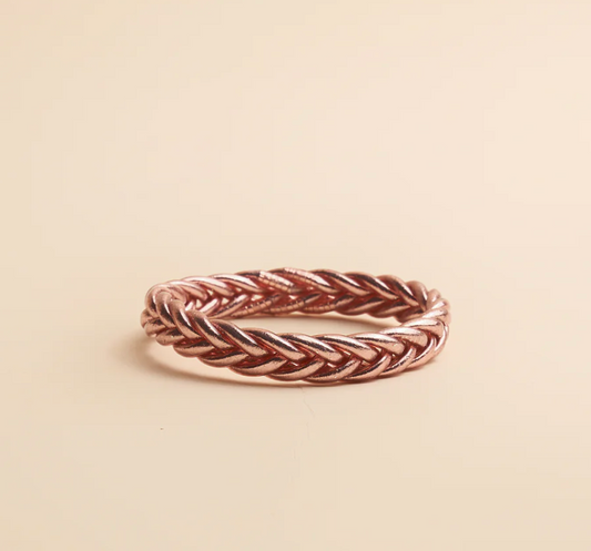 Braided Bracelet Rose Gold